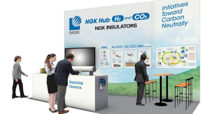 NGK_exhibition booth (image)