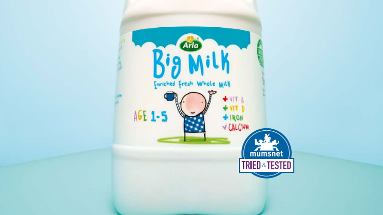 Arla® Big Milk: launch of UK’s first fresh milk enriched with essential nutrients
