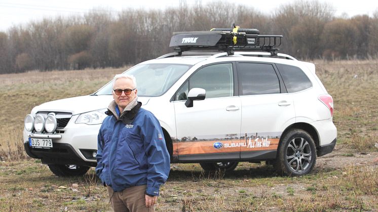 Med Subaru Forester till vägs ände