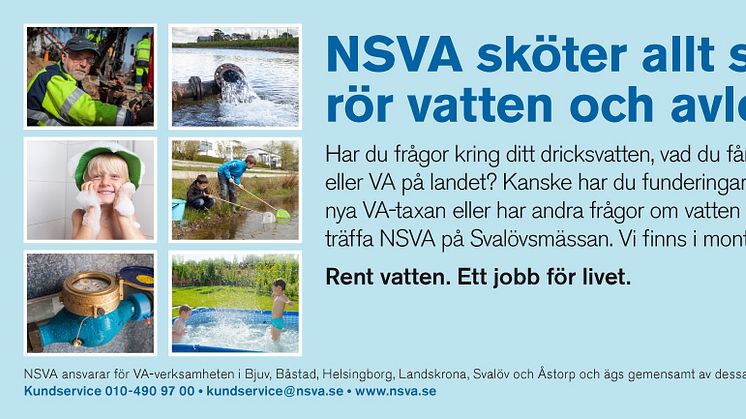 NSVA deltar på Svalövsmässan 21-22 september