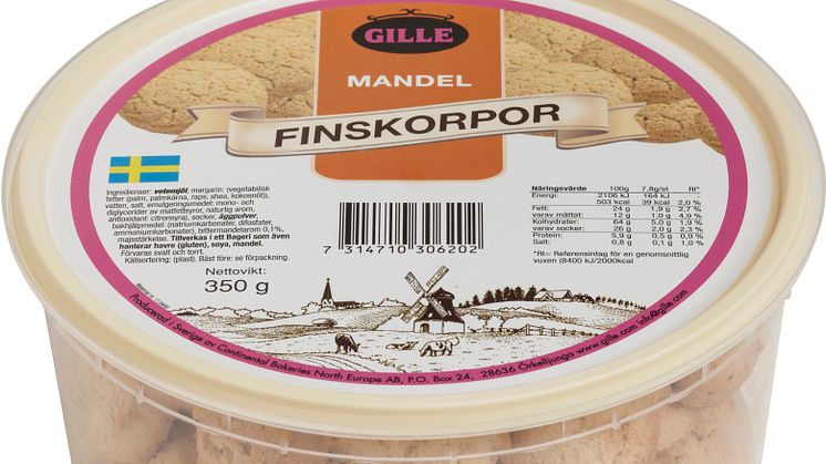 Gille Finskorpor Mandel