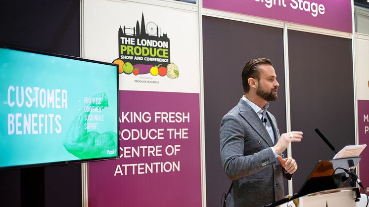 Greenfood's CEO speaks at the UK's largest trade fair for healthy food