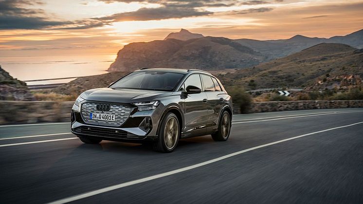 Eldrivna Q4 e-tron ökade med 96  och toppar försäljningen i Audi-programmet.