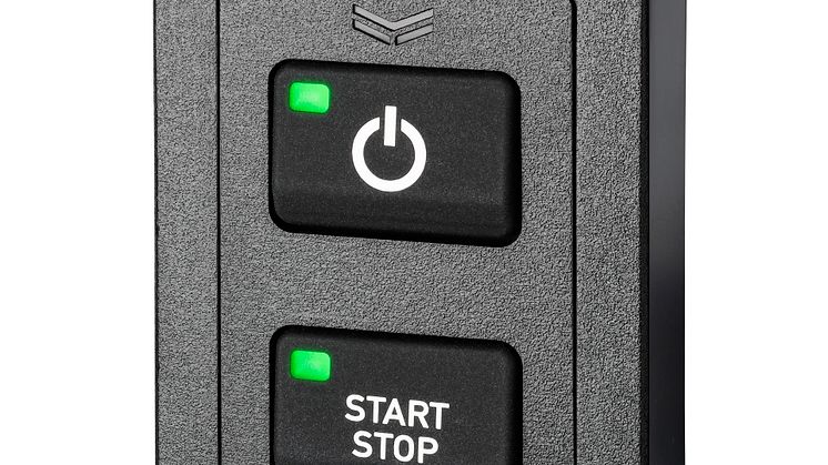 Hi-res image - YANMAR - The new YANMAR VC20 Vessel Control System switch panel