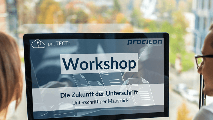 Bild: Workshop Digitale Unterschrift per Mausklick mit proTECTr
