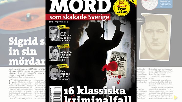 Egmont släpper tidning om uppmärksammade svenska kriminalfall