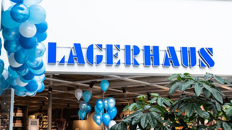 Lagerhaus öppnar butik i Solna Centrum