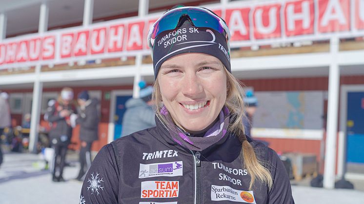 Hanna Lodin från Tunafors Sk tilldelades Svenska Spels hejapris i Boden
