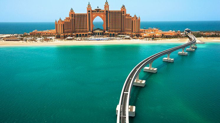 Atlantis The Palm -hotelli Jumeirah Beachillä Dubaissa