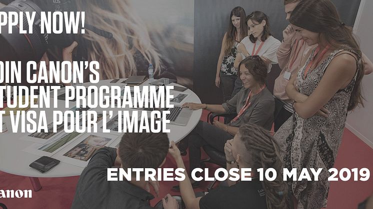 Canon invites up-and-coming photographers to grow their talents at Visa Pour L’Image