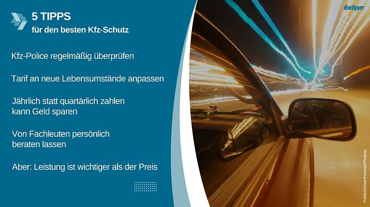 Sparpotenzial Autoversicherung: Leistungen regelmäßig an das individuelle Risiko anpassen