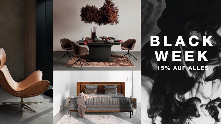 BoConcept Hannover und BoConcept Hamburg am Fischmarkt & Hamburg am Gänsemarkt machen aus dem BLACK FRIDAY eine ‚BLACK WEEK‘