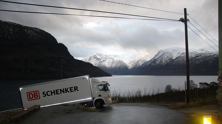 Slinde Transport er transportør hos Schenker på Vestlandet.