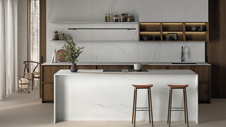 Silestone®, har vært en leder innen benkeplater i 25 år. Her er Silestone® Ethereal Dusk som ble lansert i oktober 2021.