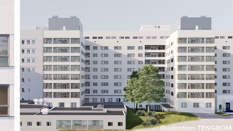 Arcona rustar upp två vårdbyggnader på Södersjukhuset 