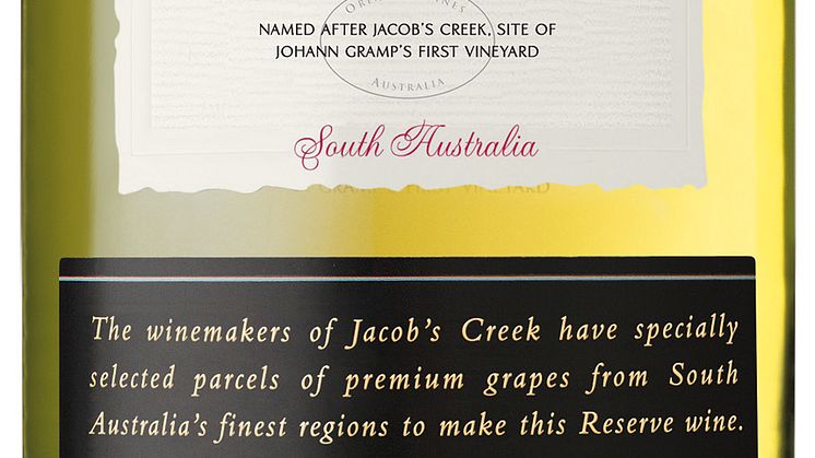 Jacob’s Creek Chardonnay høster annerkjennelse 
