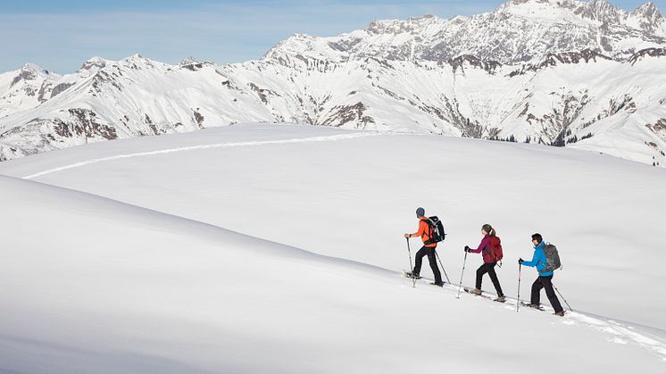 GRF_Schneeschuhwanderung_Rätikon Panoramatrail-1 © Prättigau Tourismus : Riccardo Götz Fotografie