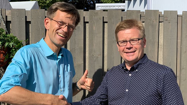 Mattias Goldmann, Fores, hälsar SunPine och deras vd Magnus Edin välkomna till 2030-sekretariatet.
