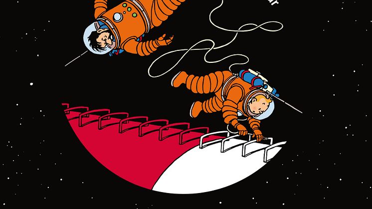 ​Exklusiv Jubileumsvinyl för Tintins ”Månen tur och retur”’