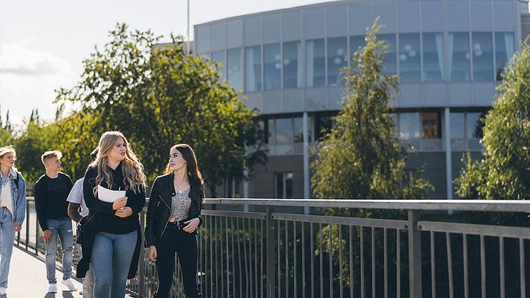 Fotograf Jonas Westling: Studenter på Campus Skellefteå