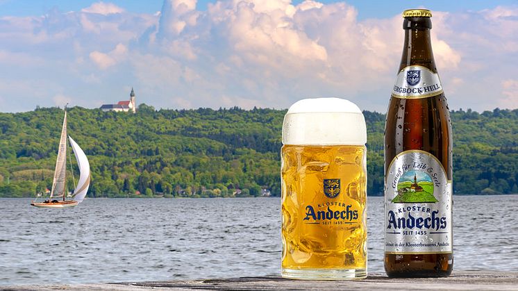 Lyxigt bocköl från Kloster Andechs firar vårens ankomst