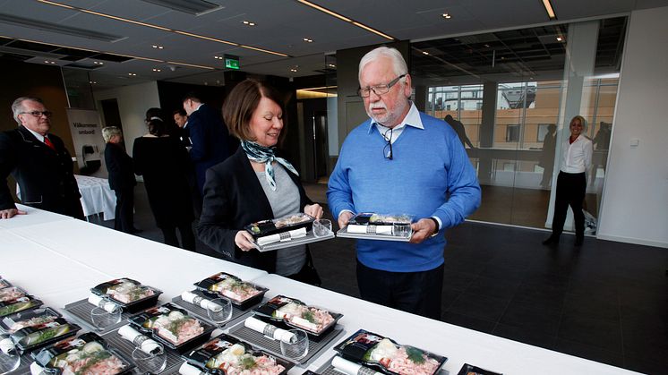 Fågel, fisk eller Karibisk kokosmousse i SJs tåg