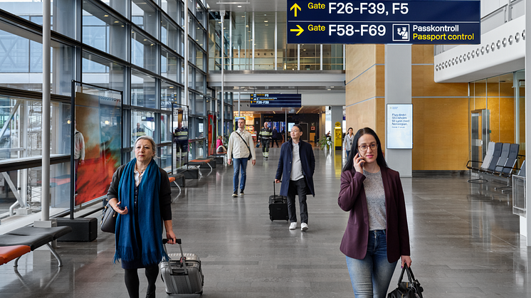 Stockholm Arlanda Airport. Foto: Kalle Sanner