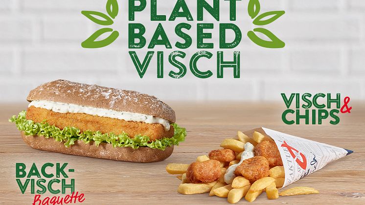 NORDSEE ist Vorreiter der Systemgastronomie: Bremerhavener Traditionsunternehmen bietet als erste QSR-Marke jetzt auch „plant-based“ Fisch-Varianten an