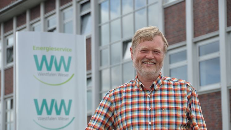 Norbert Darnauer aus Bünde feiert 40-jähriges Dienstjubiläum bei Westfalen Weser