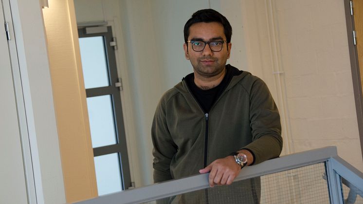 Anshuman Bhardwaj, forskare i atmosfärsvetenskap vid Luleå tekniska universitet.