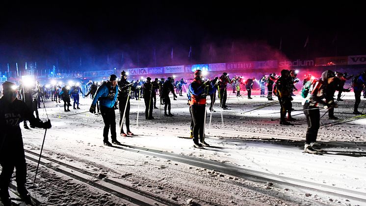 Starten i Nattvasan 2018