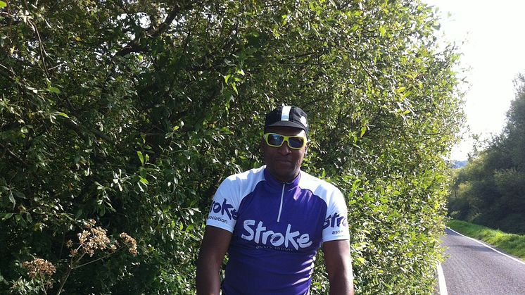 Stroke survivor gets back in the saddle to take on the Bristol 100 for the Stroke Association