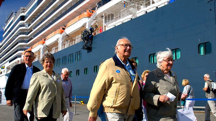 Record number of visits by cruise ships to Gothenburg 