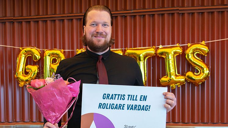 Marcus gasar hem 50 000 kronor