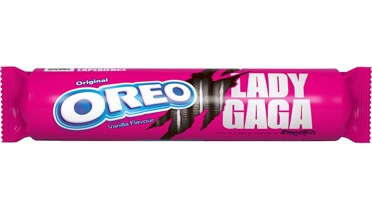 OREOs nya samarbete med Lady Gaga nu i butik.