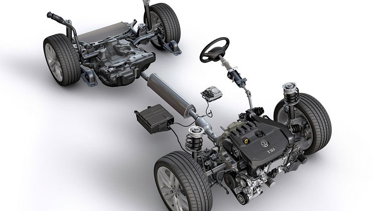 Volkswagen Golf 8 mild-hybrid-system