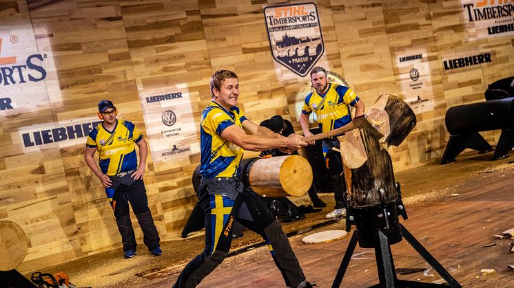 Ruotsi isännöi STIHL TIMBERSPORTS® 2022 -maailmanmestaruuskisoja välivuoden jälkee