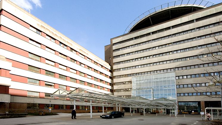 Hela sjukhusområdet i Lund drabbades under onsdagen av strömavbrott.