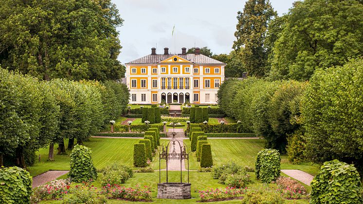 Julita gård och trädgårdar har öppet dagligen under perioden 15 juni–25 augusti. Foto: Peter Segemark/Nordiska museet.
