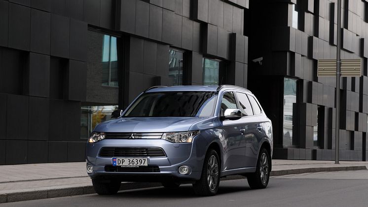 Mitsubishi presenterer en verdensnyhet