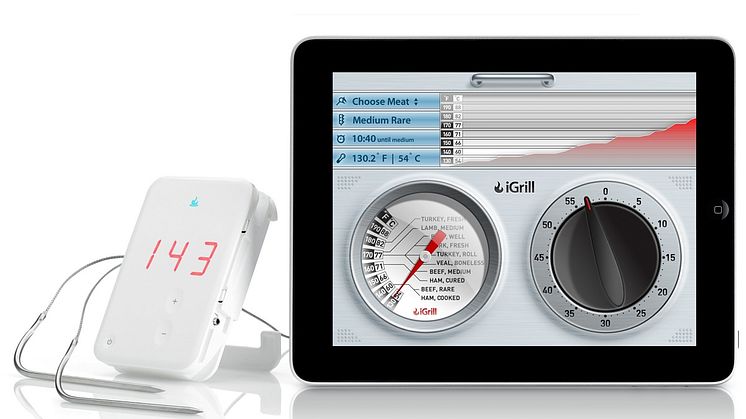 Oplev det unikke grill- og stegetermometer til iPhone, iPad, iPod Touch og Android.