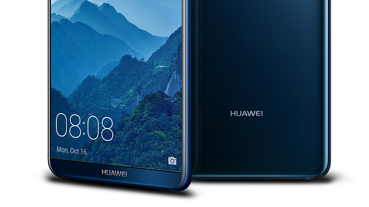 Artificiell intelligens och högkvalitativ design: Huawei lanserar Mate 10 Pro i Sverige