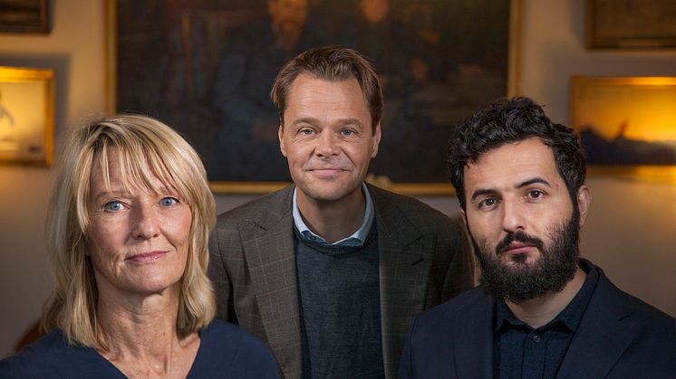 Lena Laurén, Jonas Steken Magnusson och Soran Ismail, SVT,  nominerade till Årets Berättare