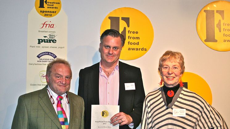 GROVA vinner 1:a-priset i brittiska tävlingen Free From Food Awards 2012