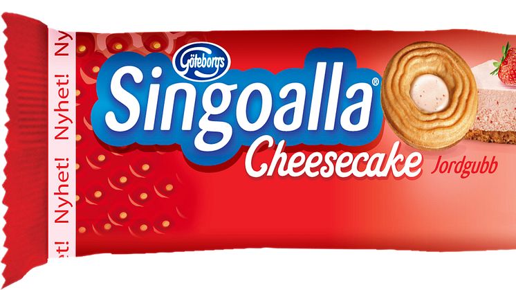 Singoalla Cheesecake Jordgubb 24g.