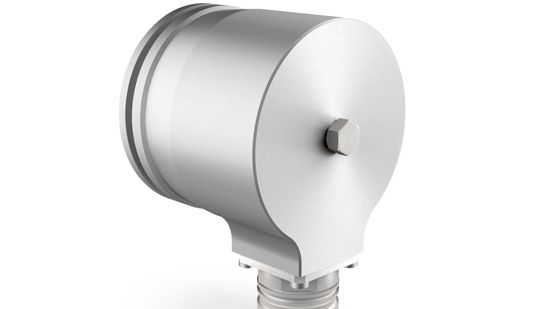 Splash-proof stainless steel encoder