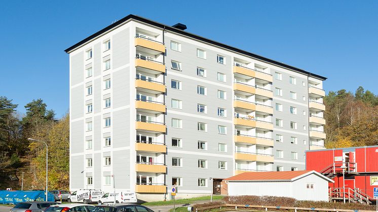 Stambytet ingår i en renovering av sex bostadsfastigheter med totalt 231 lägenheter hos Uddevallahem.