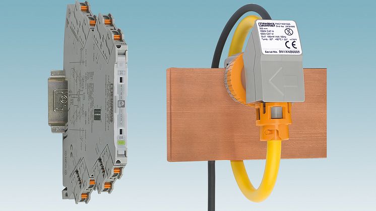 Convert currents of up to 4,000 A into a standard signal