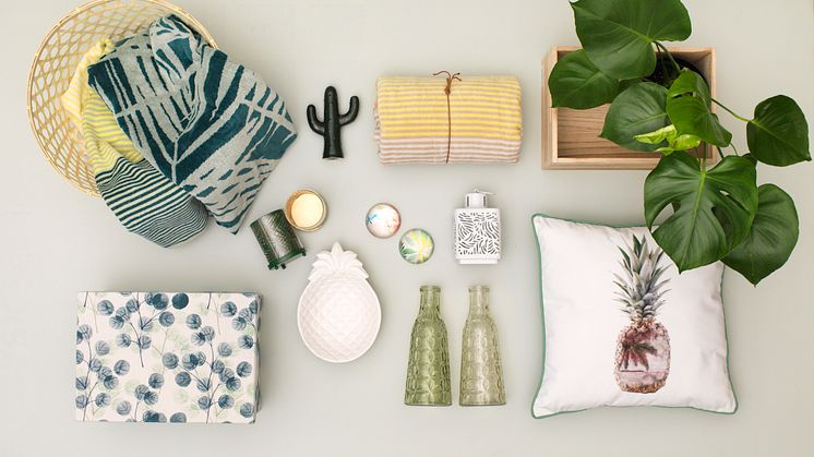Bliv inspireret af de nye trends i JYSKs sortiment: URBAN JUNGLE