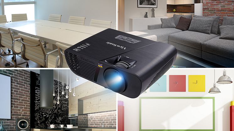 ViewSonic lanserar en ny serie LightStream projektorer med spjutspetsdesign och exklusiv audiovisuell teknik